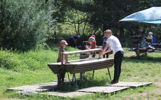 Prázdniny v pohybu. To je letní tábor pro děti v Čeříně na Českokrumlovsku.