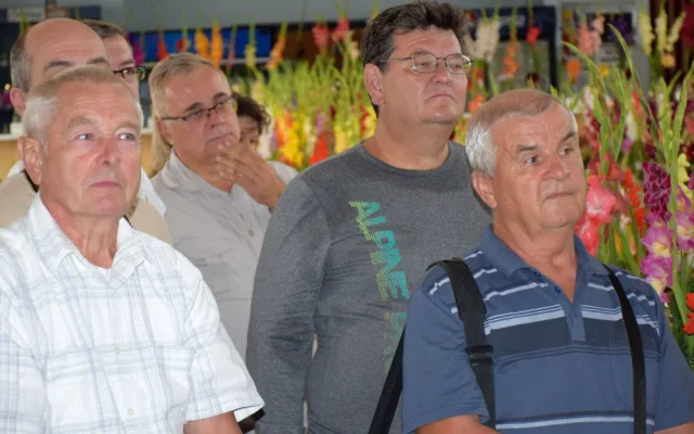Třetí ročník mezinárodní výstavy mečíků v Neznašově na Českobudějovicku.