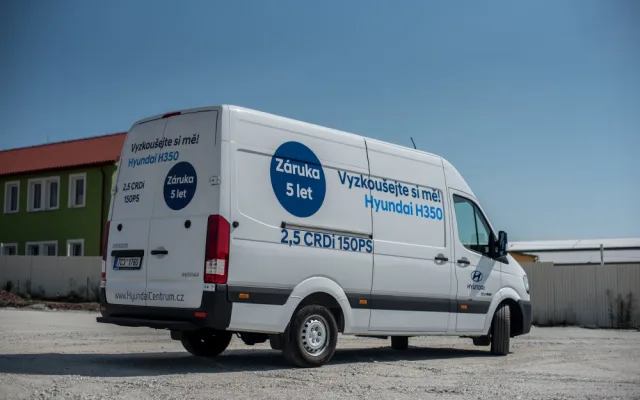 Ideální parťák pro podnikání i volný čas. Tak by se dal popsat Hyundai H350.