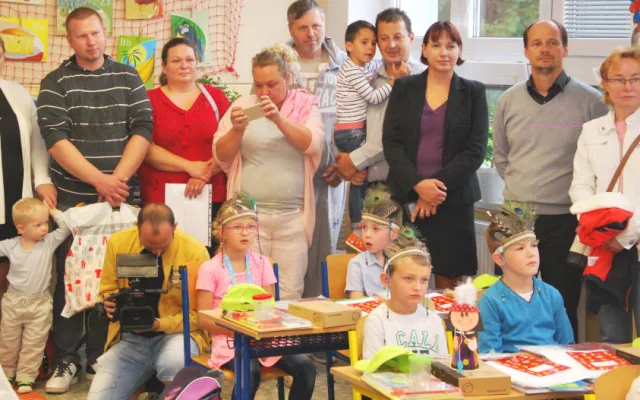 Zahájení školního roku v Základní škole Chyšky.