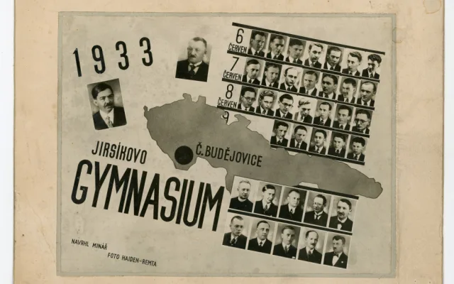 O historii budějckého gymnázia vypráví nový výstava v Jihočeském muzeu