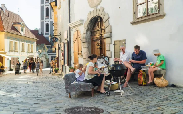 Projekt Unes-co v Českém Krumlově.