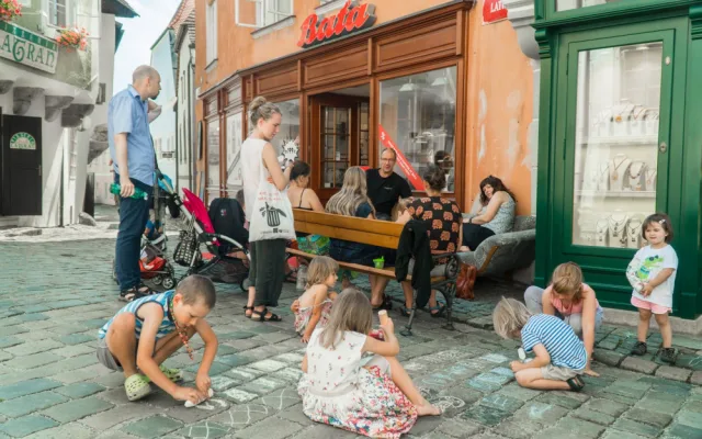 Projekt Unes-co v Českém Krumlově.