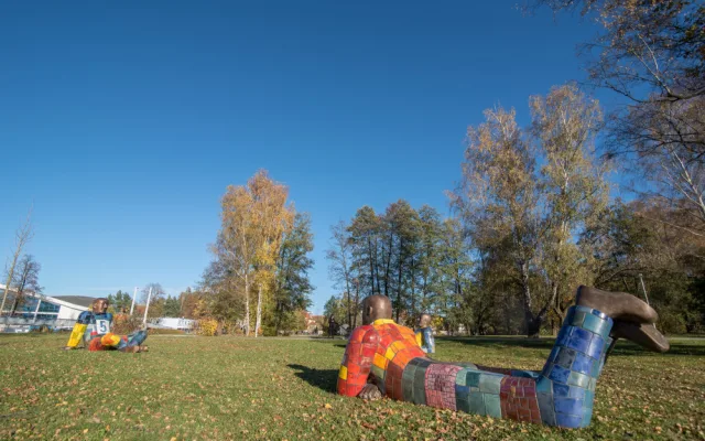 U Sportovky nově odpočívají pestrobarevní sportovci