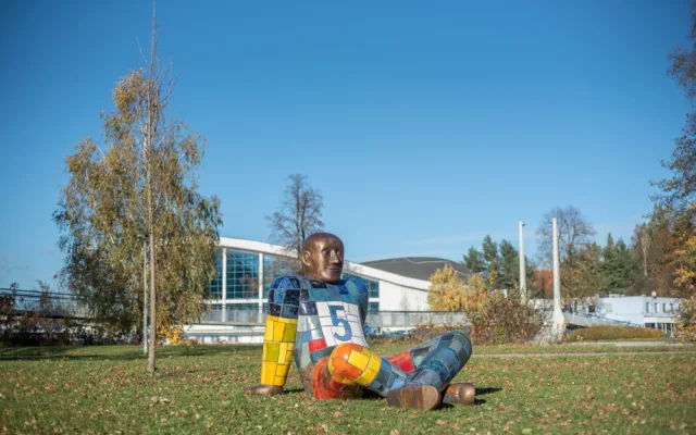 U Sportovky nově odpočívají pestrobarevní sportovci