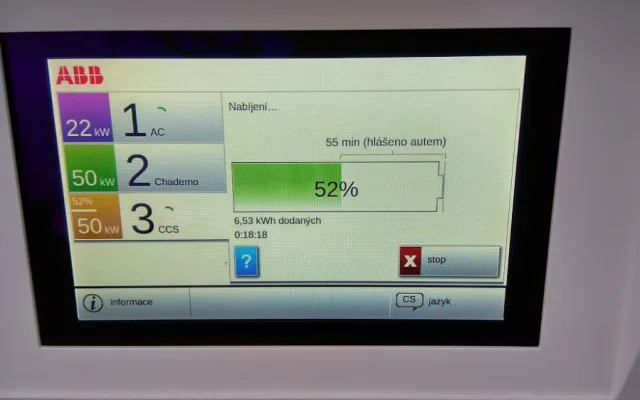 U Globusu ode dneška funguje první dobíječka pro elektromobily v Budějcích