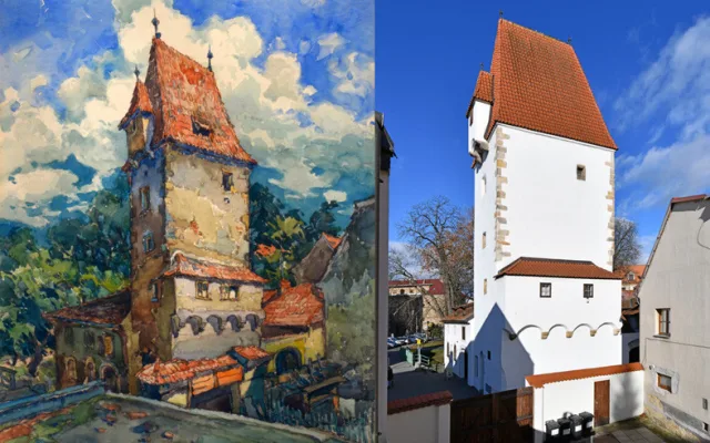 České Budějovice objektivem Milana Bindera a perem Martina Maršíka