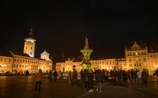 Lidé na náměstí uctili památku Jana Palacha