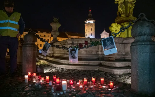 Lidé na náměstí uctili památku Jana Palacha