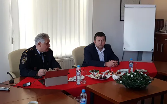 Jihočeští hasiči měli včera vzácnou návštěvu
