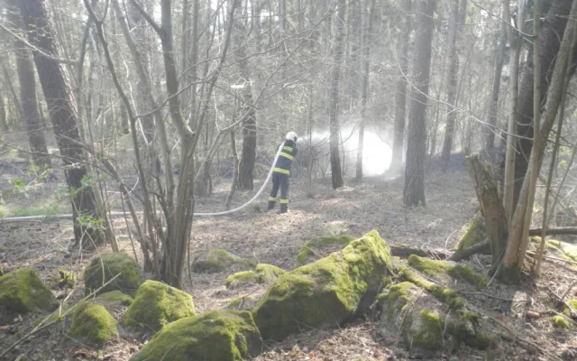 Přibývá požárů v přírodním prostředí, duben je extrémní