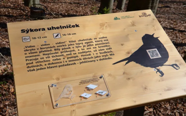V Krumlově vznikla unikátní naučná stezka, nabízí pětatřicet hravých interaktivních prvků o přírodě