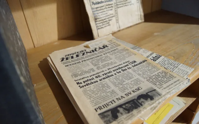 Zámek v Borovanech má novou stálou expozici. Přiblíží železnici v dobách našich babiček a dědečků