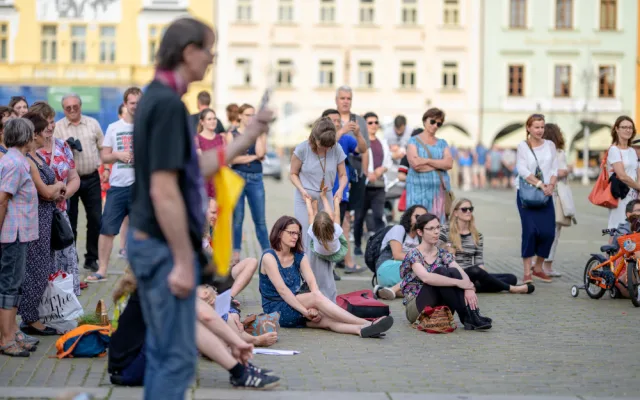Budějce ovládnou pouliční umělci. Začal Buskers fest