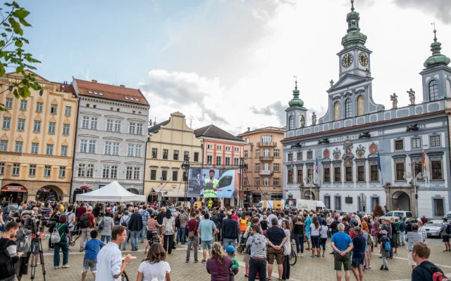 Lidé si v Budějcích připomněli události srpna roku 1968 a 1969