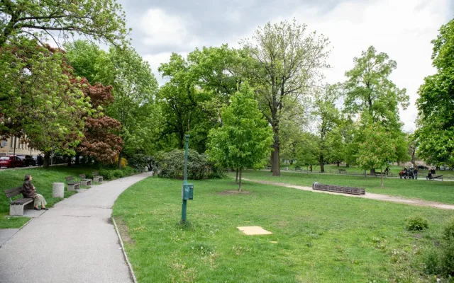 Park Dukelská nyní.