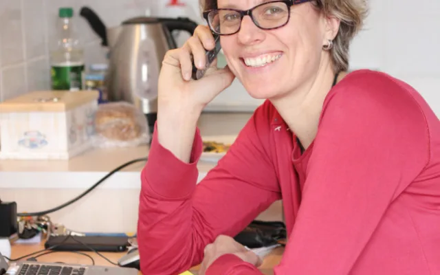 Lenka Hladková, pracovnice.