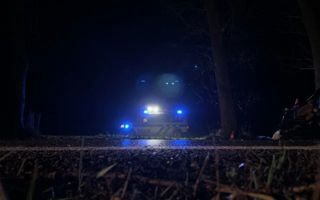 U Ledenic se stala tragická dopravní nehoda, řidič osobáku zemřel