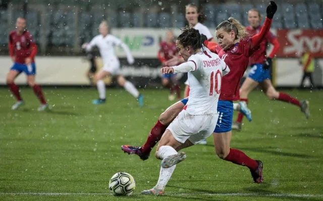 Fotbalistky podlehly v přípravě Angličankám.