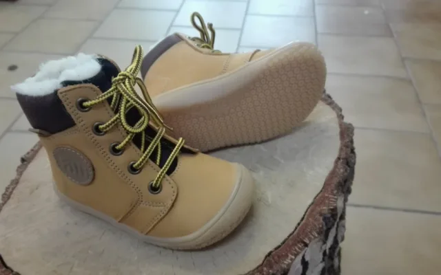 Oblíbené dětské zimní barefoot boty značky Footmark