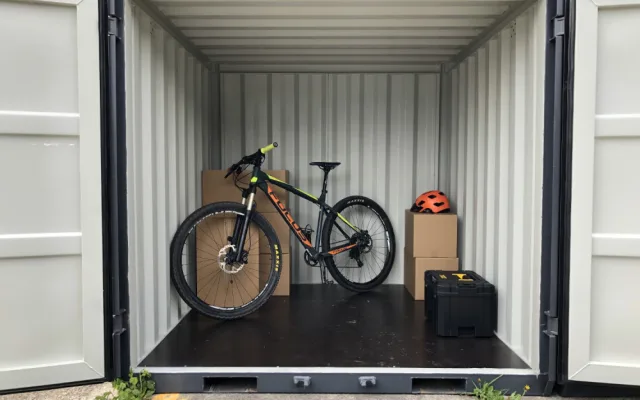Příklad využití skladového kontejneru Kremzow self-storage – samoobslužné sklady České Budějovice
