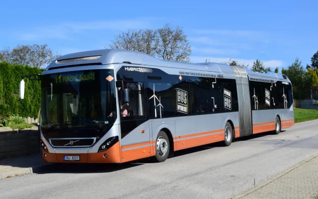 Dopravní podnik koupil hybridní autobus Volvo 7900LAH