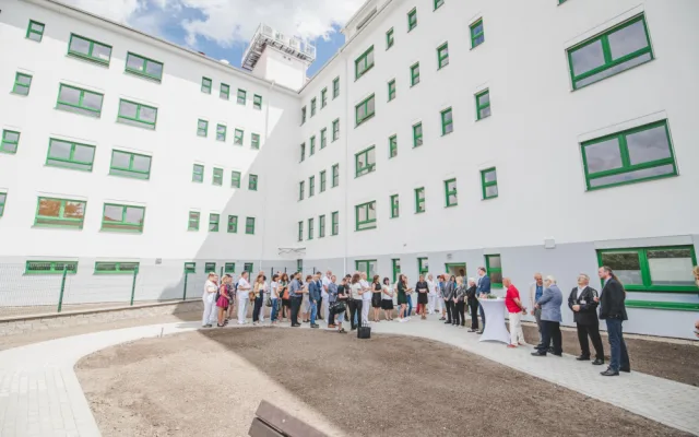 Budějcká nemocnice slavnostně otevřela pavilon I, přestavba stála 125 milionů korun