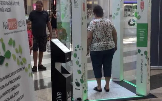 Jihočeši přišli s jedinečným řešením, jak snížit riziko přenosu virové nákazy a Nákupní centrum Géčko je u toho