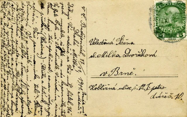 České Budějovice objektivem Milana Bindera a perem Martina Maršíka: historie jedné pohlednice