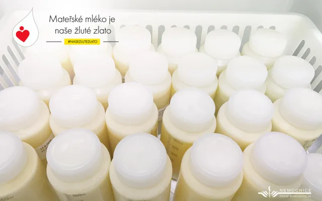 Nemocnice České Budějovice startuje kampaň na podporu Banky mateřského mléka aneb Banka mateřského mléka - místo, kde maminky pomáhají maminkám