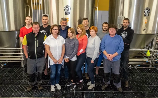 Náš název je velká přednost, říká sládek pivovaru Nachmelená opice Michal Kuřec