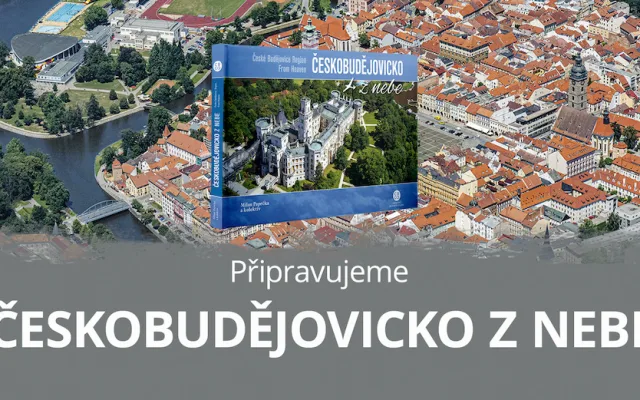 Nová kniha ukáže krásy Českobudějovicka z výšky