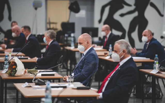 Ustavující zastupitelstvo se konalo na výstavišti v pavilonu T1.