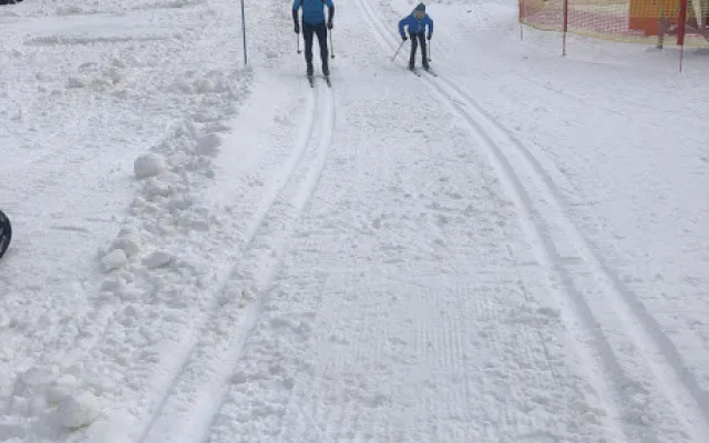 Skiareál Lipno je otevřen běžkařům