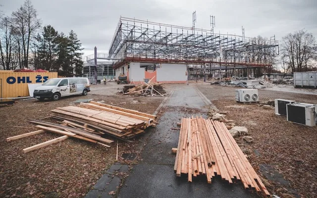 Pavilon Z se kompletně celý předělává.