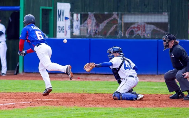 Sokol Hluboká v šesté sérii baseballové Extraligy zdolal Kotlářku Praha 2:1 na zápasy a stále drží druhou příčku