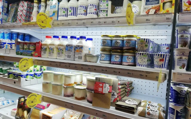 Terno má největší nabídku výrobků od místních výrobců a pěstitelů
