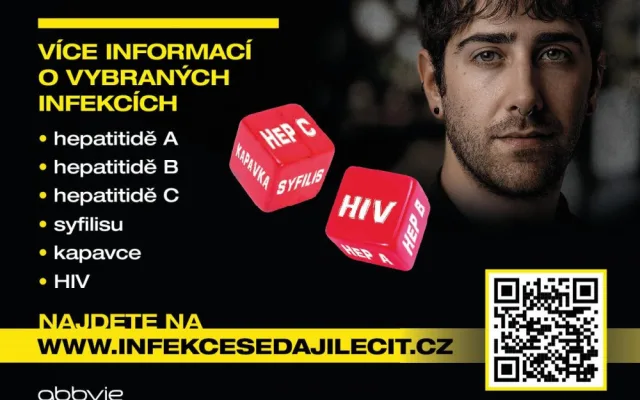Myslete na prevenci. Nechte se otestovat zdarma a anonymně na HIV, žloutenku nebo syfilis