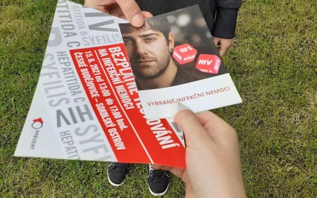 Myslete na prevenci. Nechte se otestovat zdarma a anonymně na HIV, žloutenku nebo syfilis