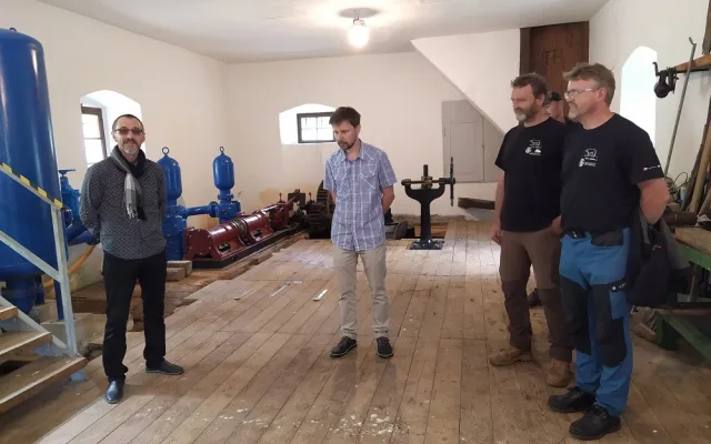 Památkáři dokončili opravu zámecké vodárny na Hluboké