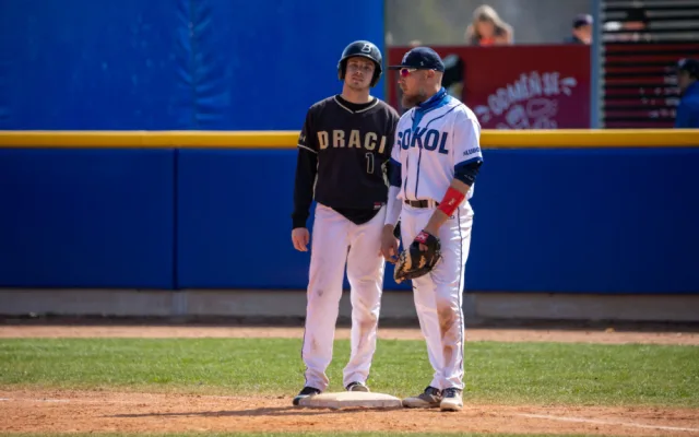 Ve druhém kole TOP 6 baseballové Extraligy se Sokol Hluboká utká o víkendu s Draky Brno