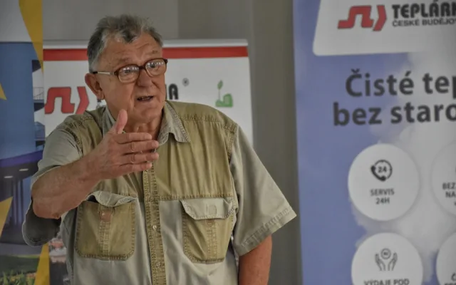 O projektu Geomed a místech v jižních Čechách, kde vzduch léčí, promluvil na semináři doc. MUDr. Petr Petr, Ph.D., vedoucí Pracoviště klinické farmakologie českobudějovické nemocnice.