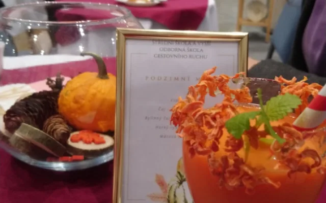 Na Střední škole a Vyšší odborné škole cestovního ruchu byl podzim plný aktivit