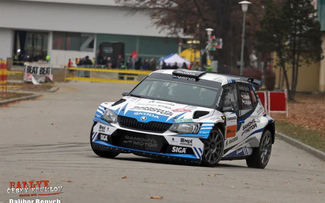 Krumlovská rally odstartovala zkouškou na budějckém výstavišti.