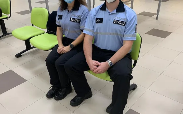 Policejní nováčci darovali krev v budějcké nemocnici