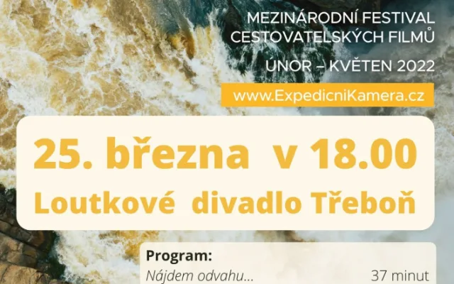 Expediční kamera 2022 v Třeboni zve na nejlepší cestovatelské filmy