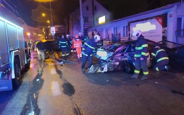 Další tragická nehoda. Na Pražské třídě zemřel řidič fabie