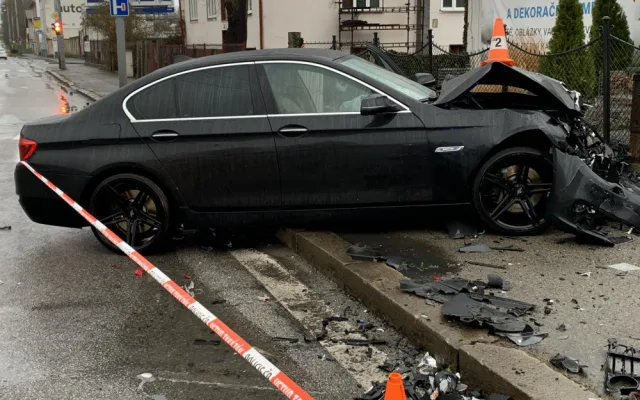 Další tragická nehoda. Na Pražské třídě zemřel řidič fabie
