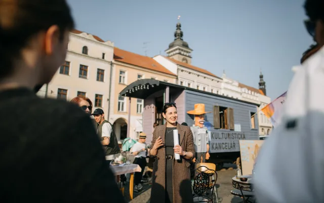 Kul.turistická kancelář objíždí budějovické čtvrti