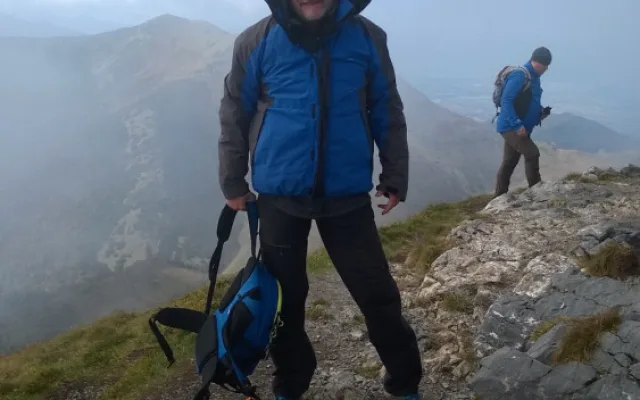 Na výšlapu ve slovenské Kriváni.